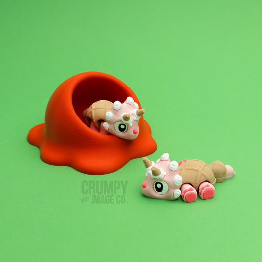 'Cera' The Ice-cream Triceratops playset