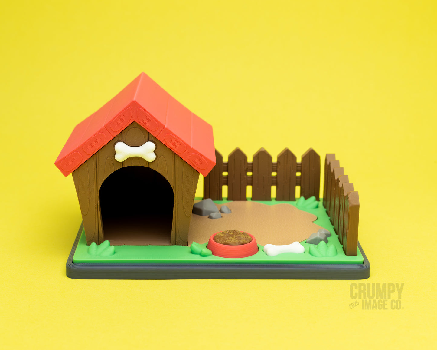 German Shepherd & Mini Backyard Playset