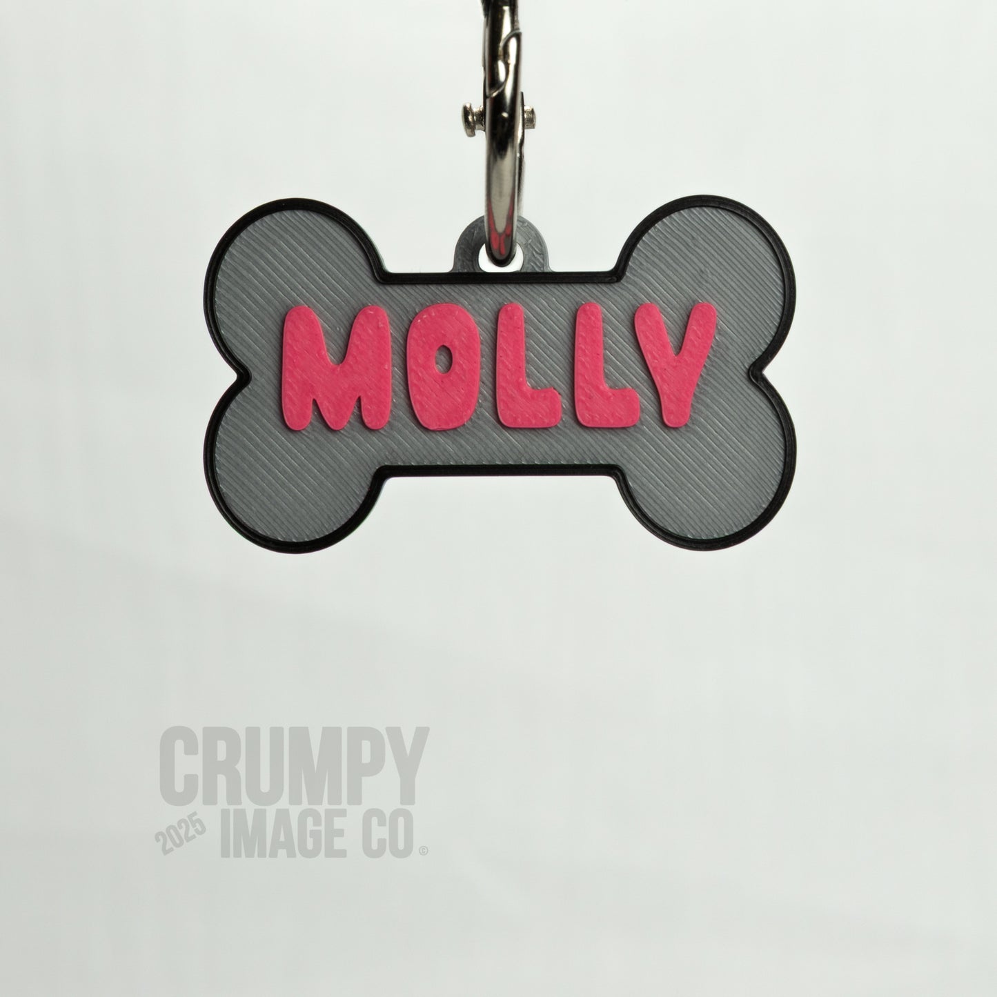 Personalised Pet Collar ID Tag (Bone Shaped)