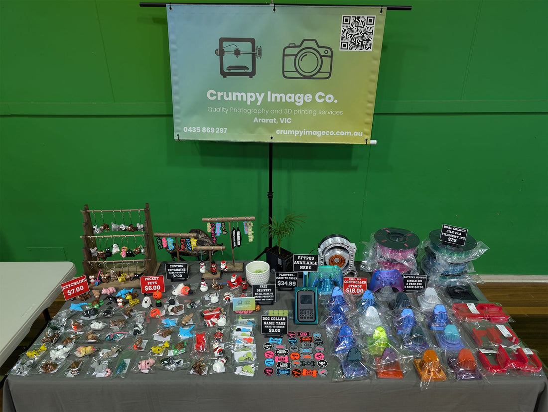 Crumpy Image Co. at the Ararat Market
