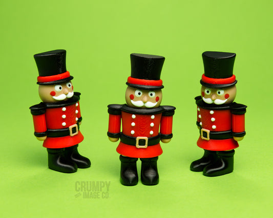 Cute Nutcracker Posable Ornaments