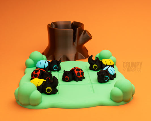 Bugz Alive! Tic Tac Toe Board Game