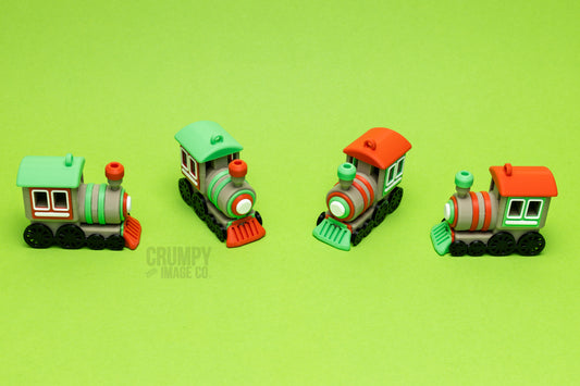 Gingerbread Train Christmas Tree Ornament