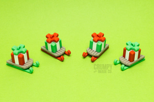 Gingerbread Sled Christmas tree Ornament