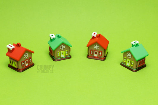 Gingerbread House Christmas Tree Ornaments