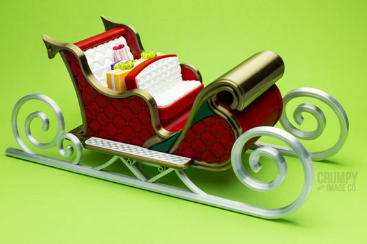 Santa Sleigh Ornament