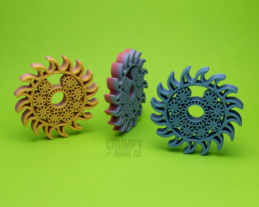 Large Wheel Fidget Spinners