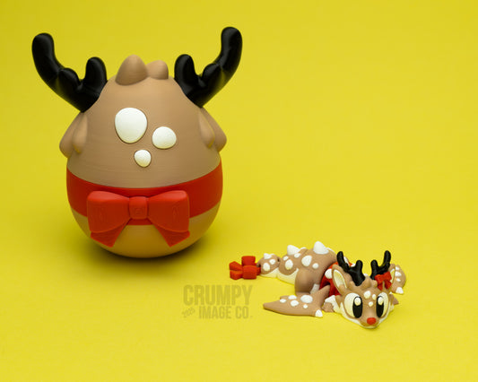 Reindeer Mini Dragon and Egg