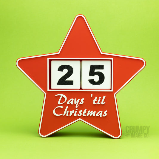 Star Countdown Advent Calendar