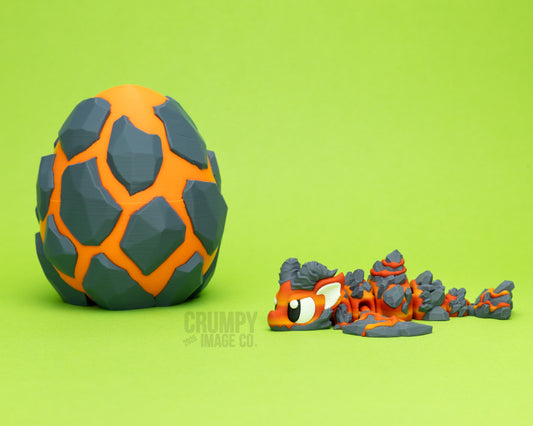 Lava Mini Dragon and Egg