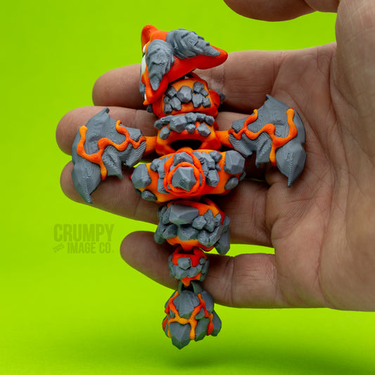 Lava Mini Dragon and Egg