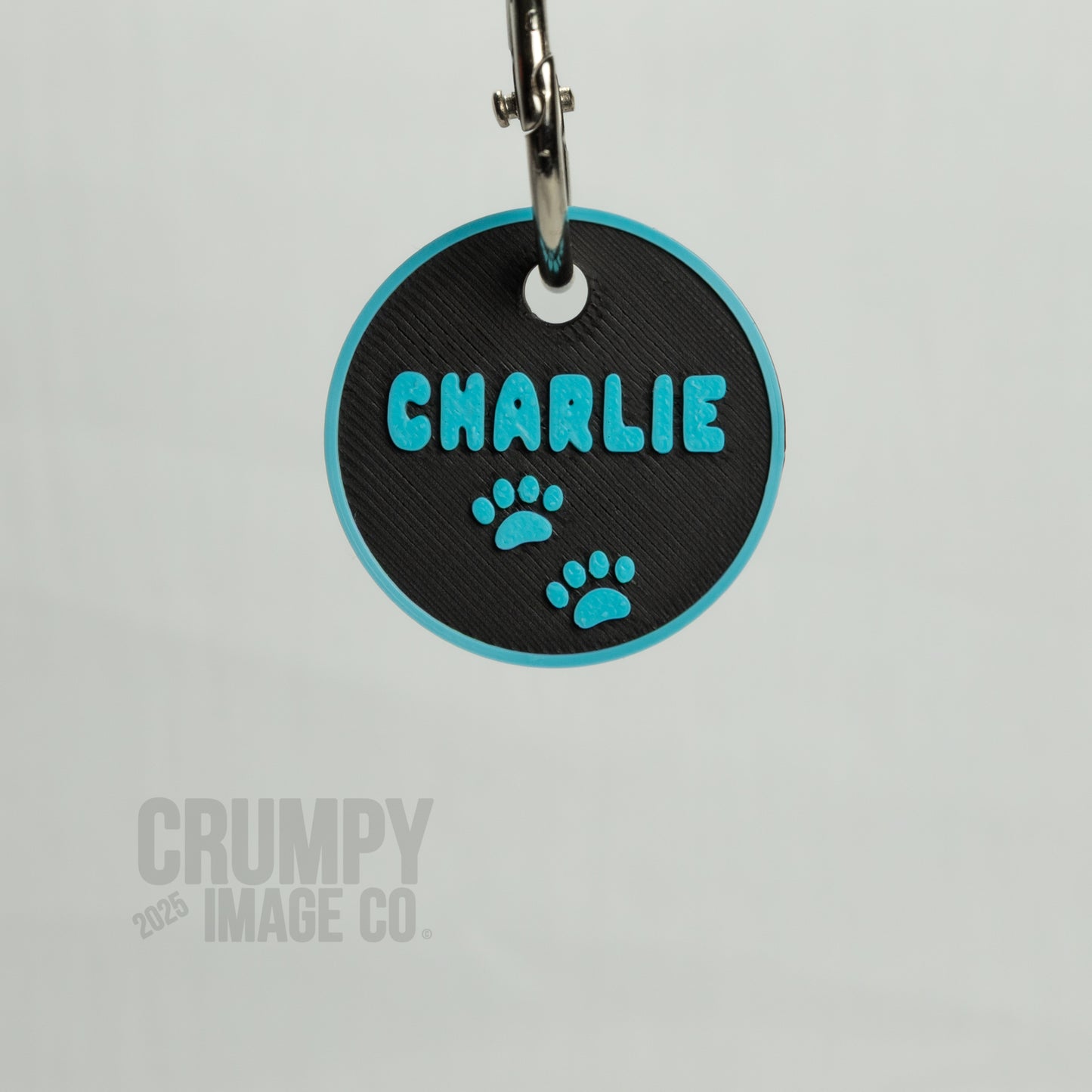 Personalised Dog Collar ID Tag (ROUND)