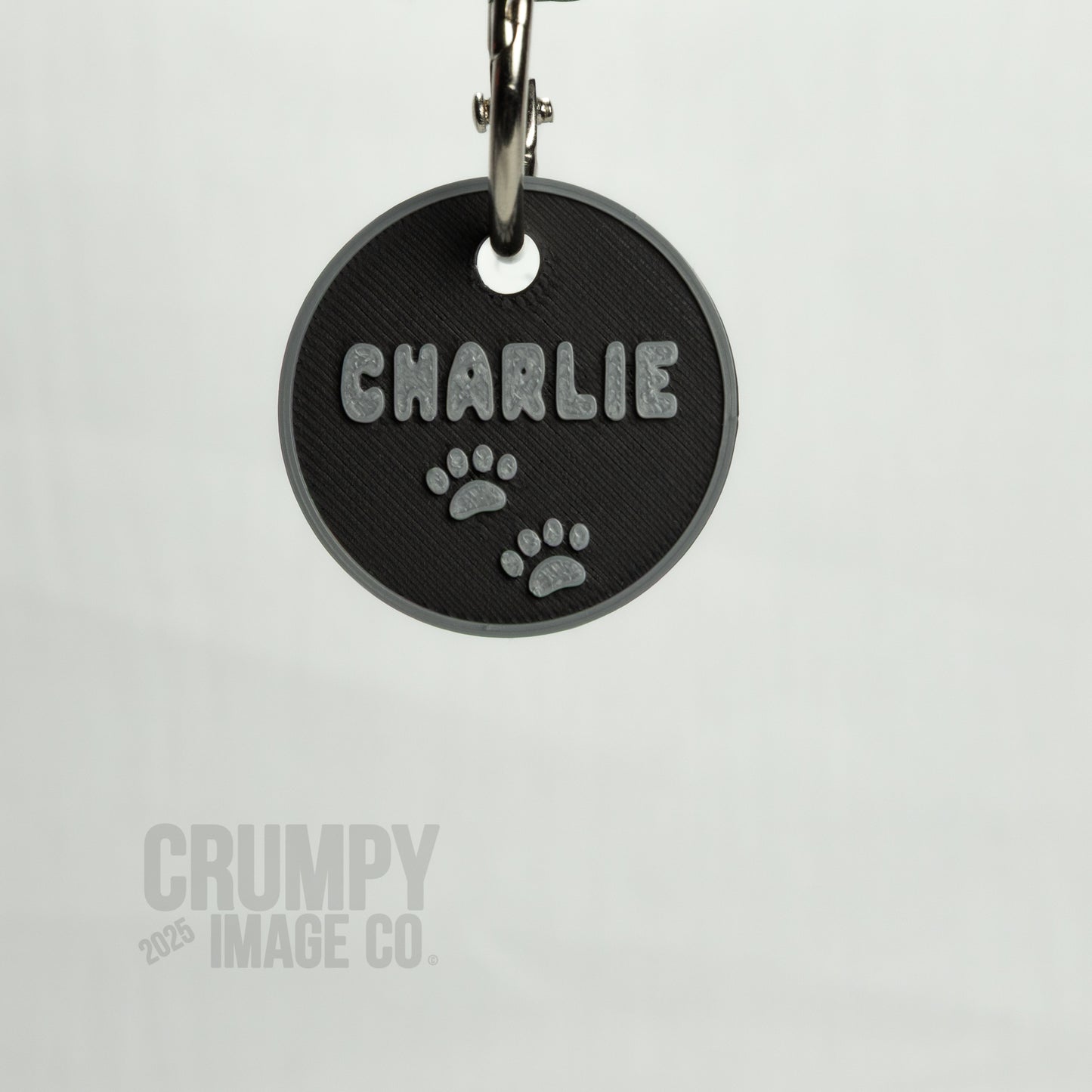 Personalised Dog Collar ID Tag (ROUND)