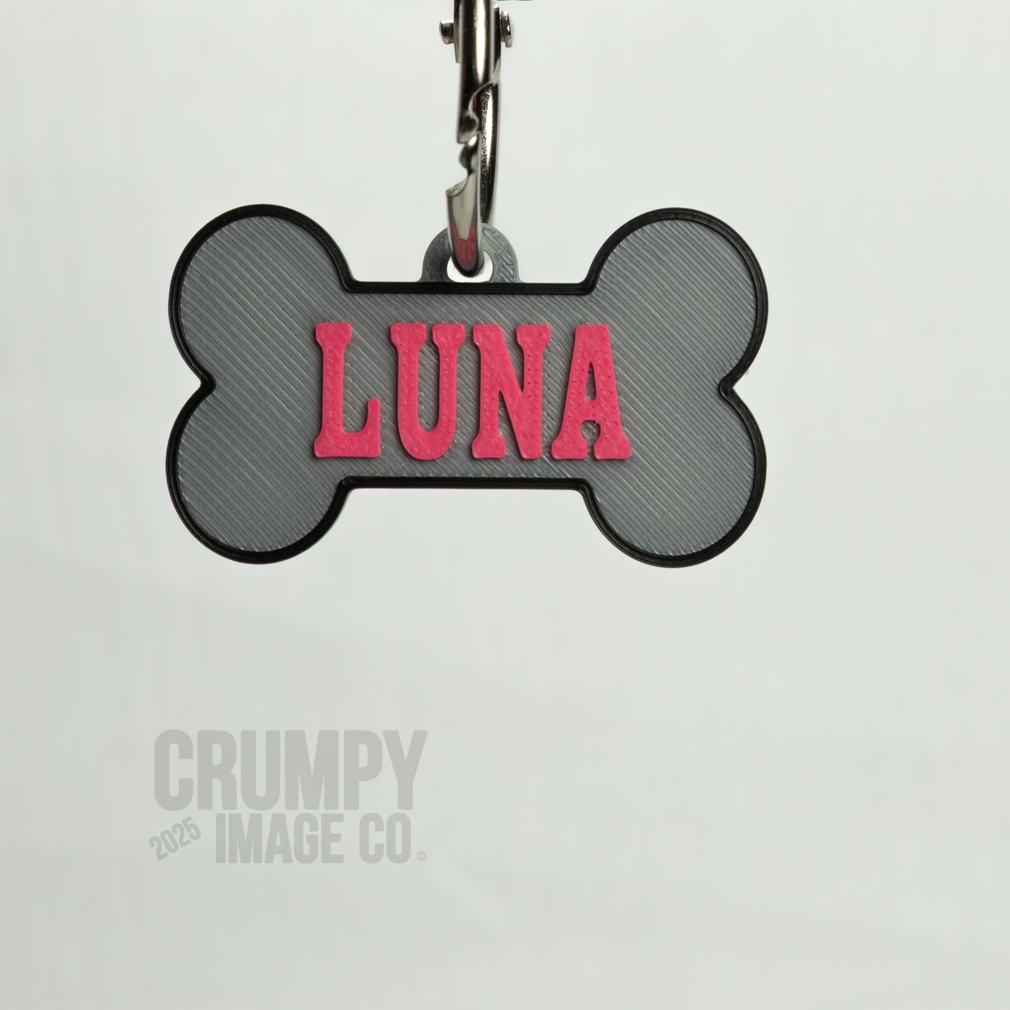 Personalised Pet Collar ID Tag (Bone Shaped)