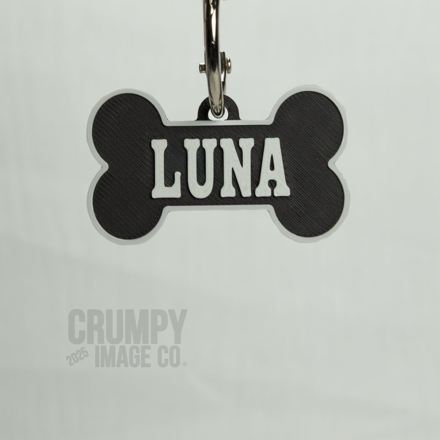 Personalised Pet Collar ID Tag (Bone Shaped)