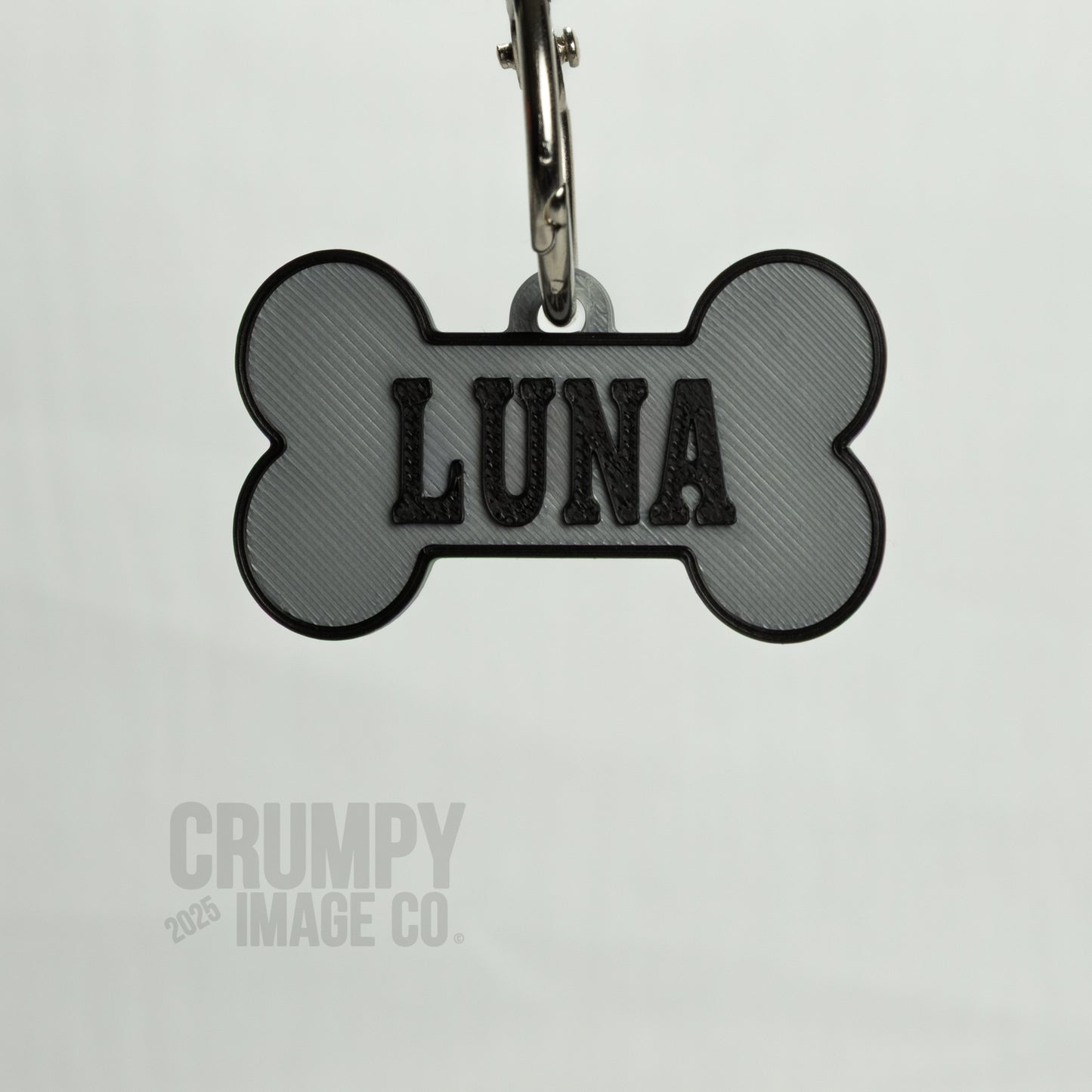 Personalised Pet Collar ID Tag (Bone Shaped)