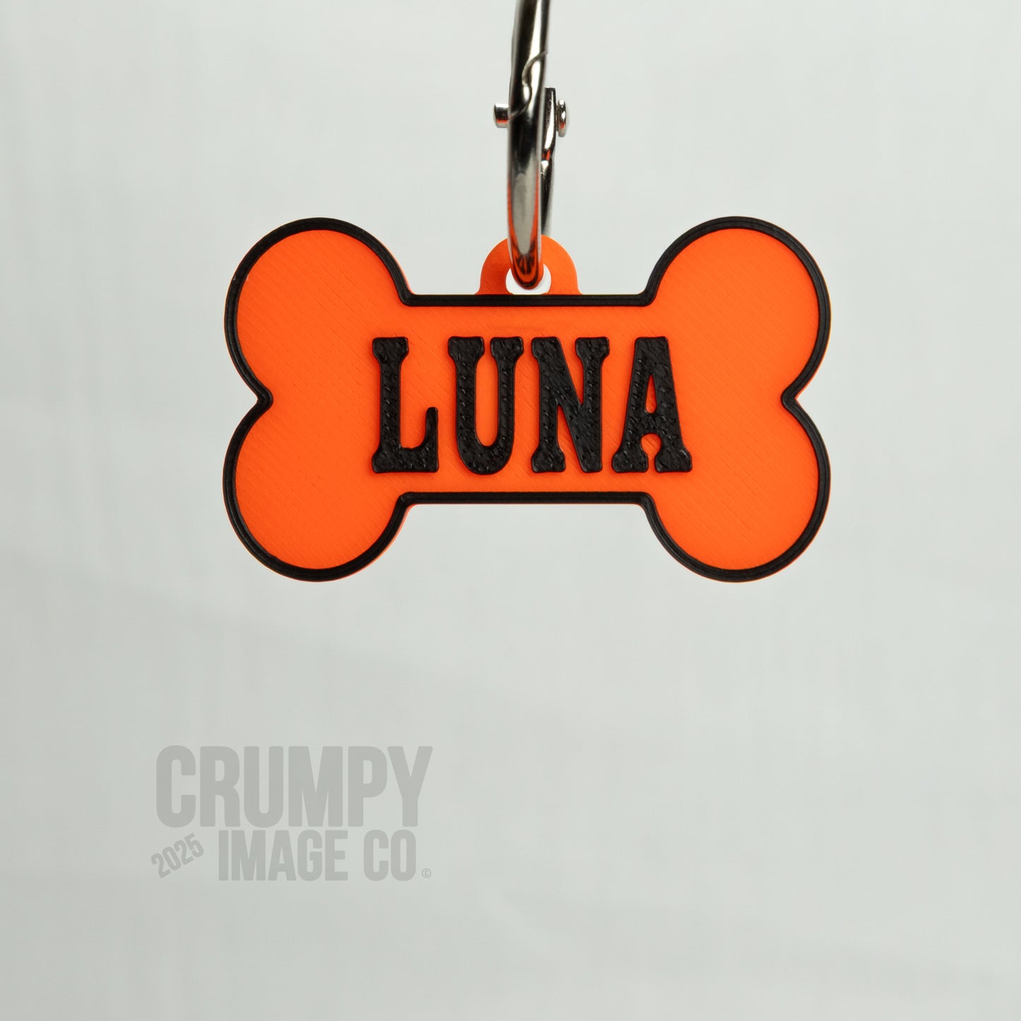 Personalised Pet Collar ID Tag (Bone Shaped)