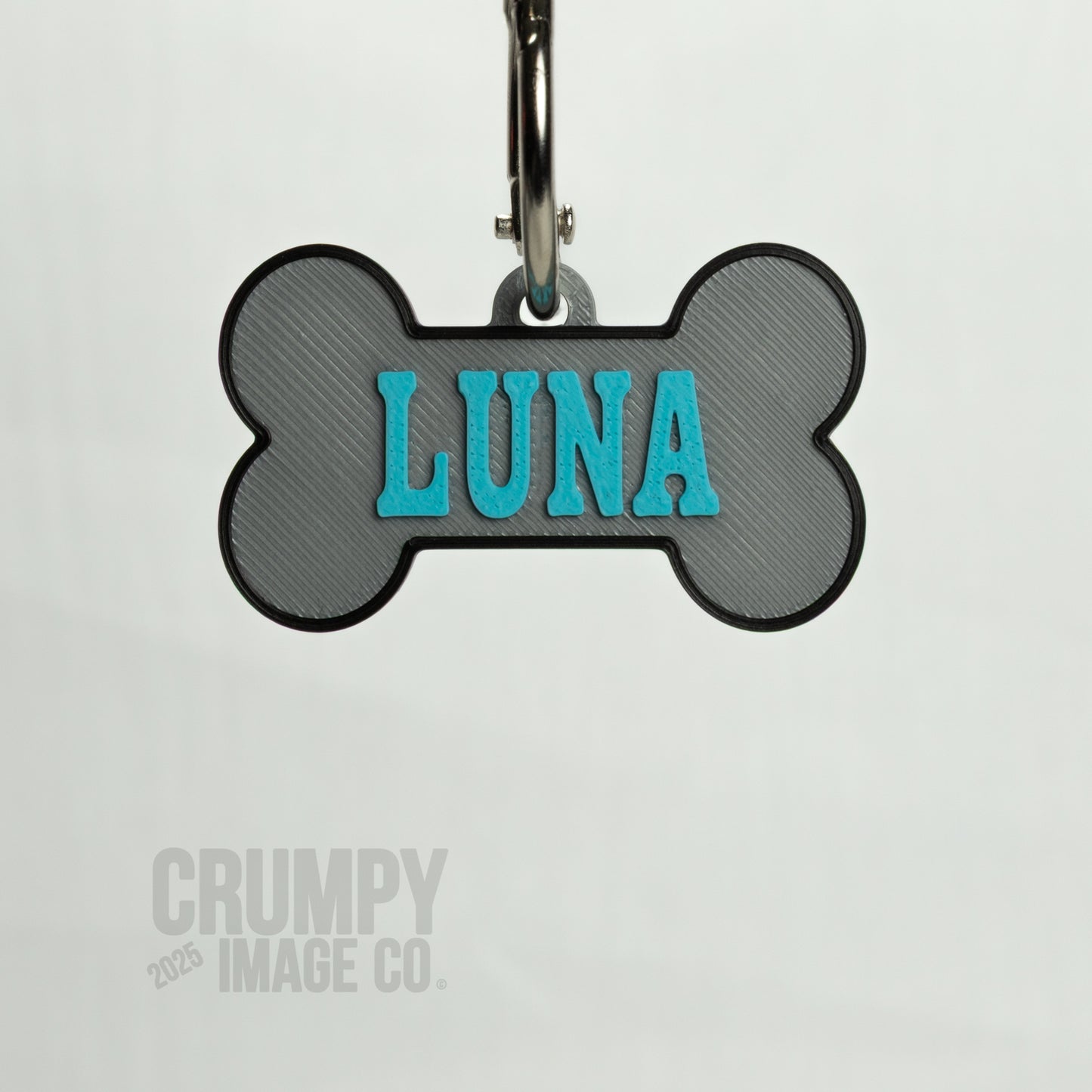 Personalised Pet Collar ID Tag (Bone Shaped)