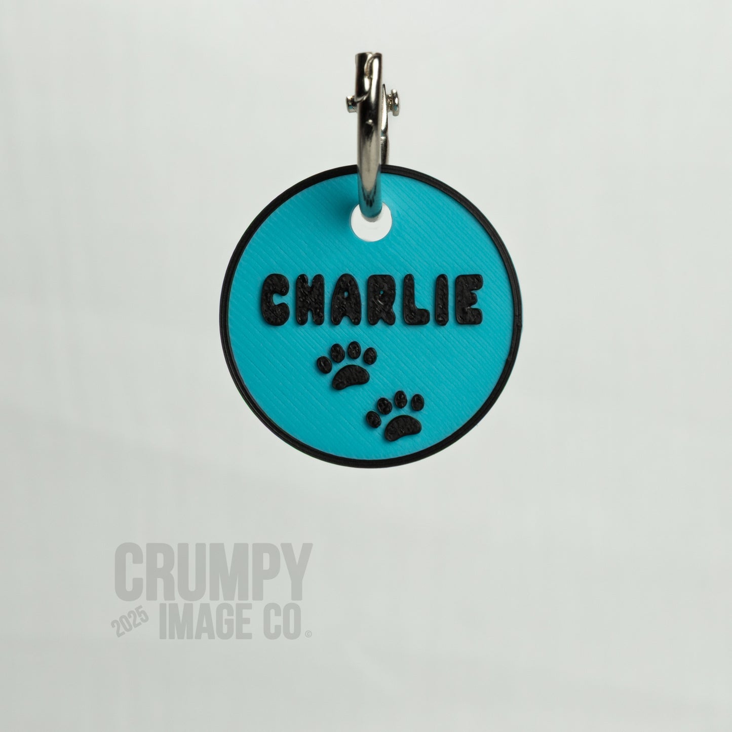 Personalised Dog Collar ID Tag (ROUND)