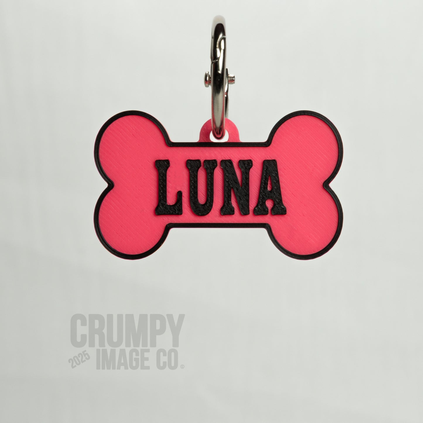 Personalised Pet Collar ID Tag (Bone Shaped)