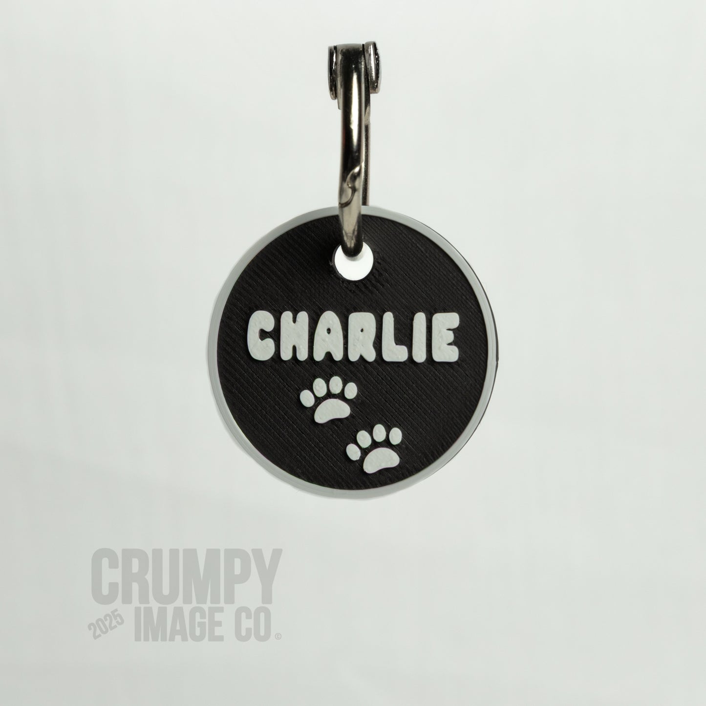 Personalised Dog Collar ID Tag (ROUND)