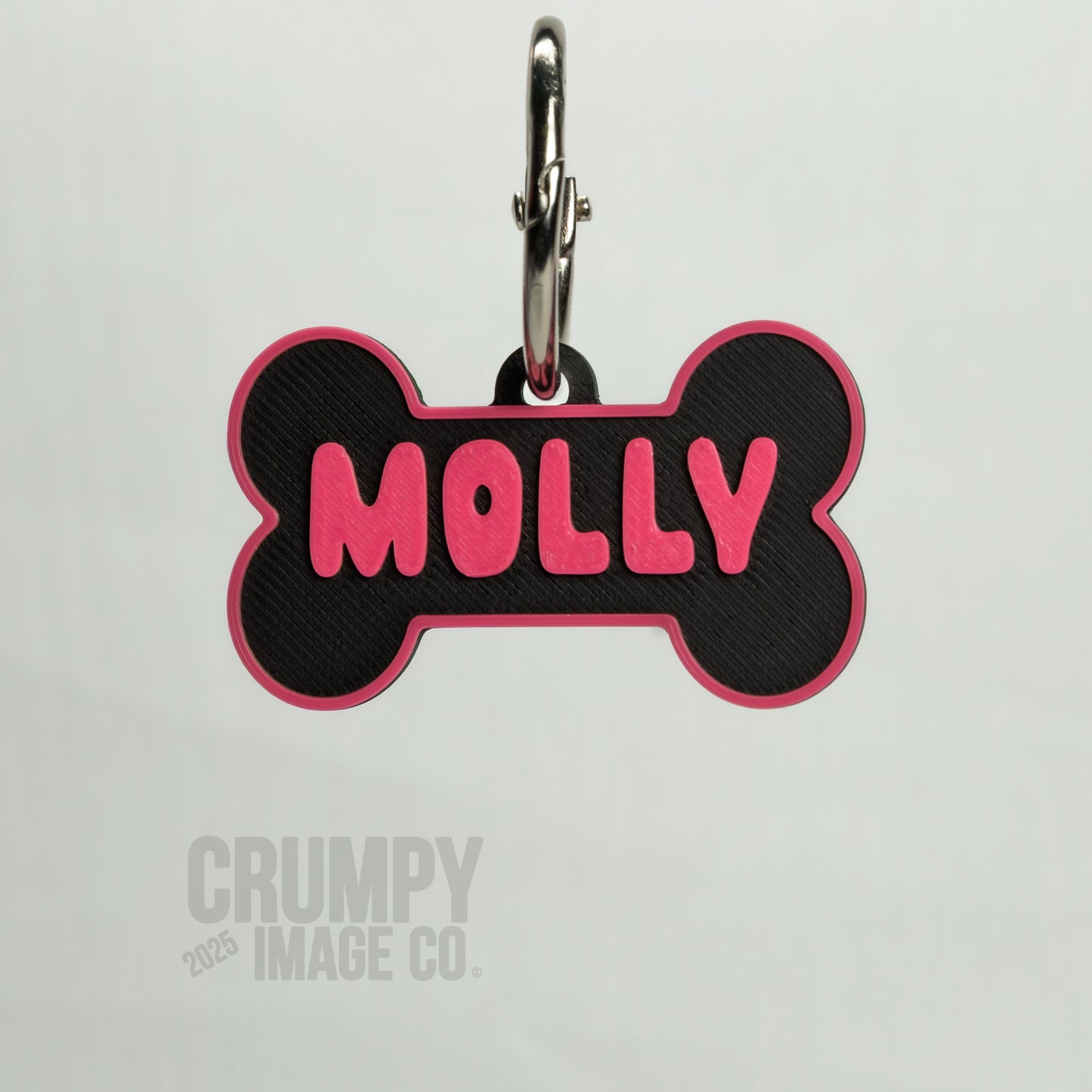 Personalised Pet Collar ID Tag (Bone Shaped)