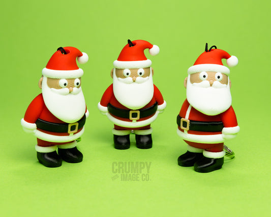 Santa Keychain